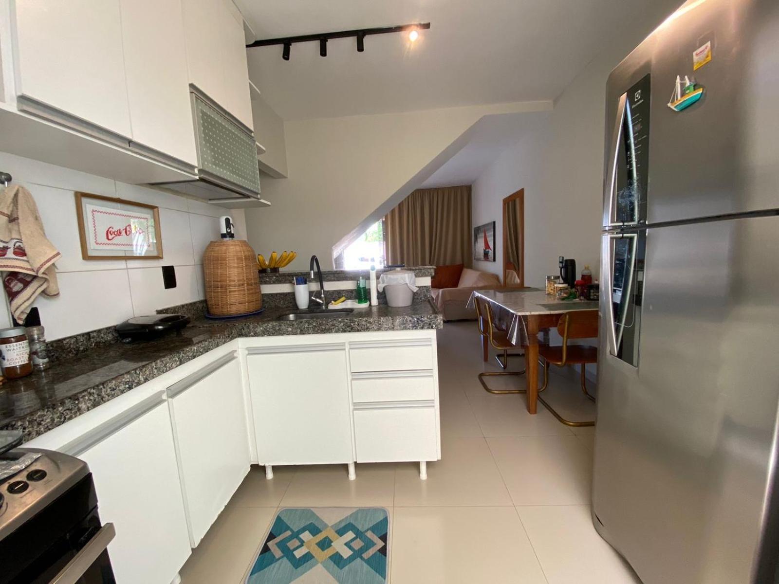 Casa Duplex Em Condominio Na Praia De Taperapuam - Acomoda 7 Hospedes Porto Seguro Esterno foto